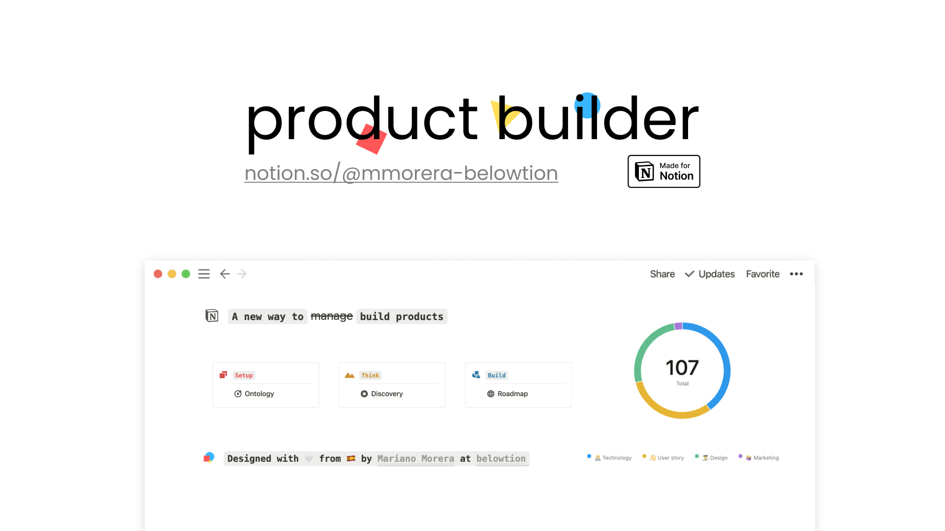 Product builder OS | a Notion template