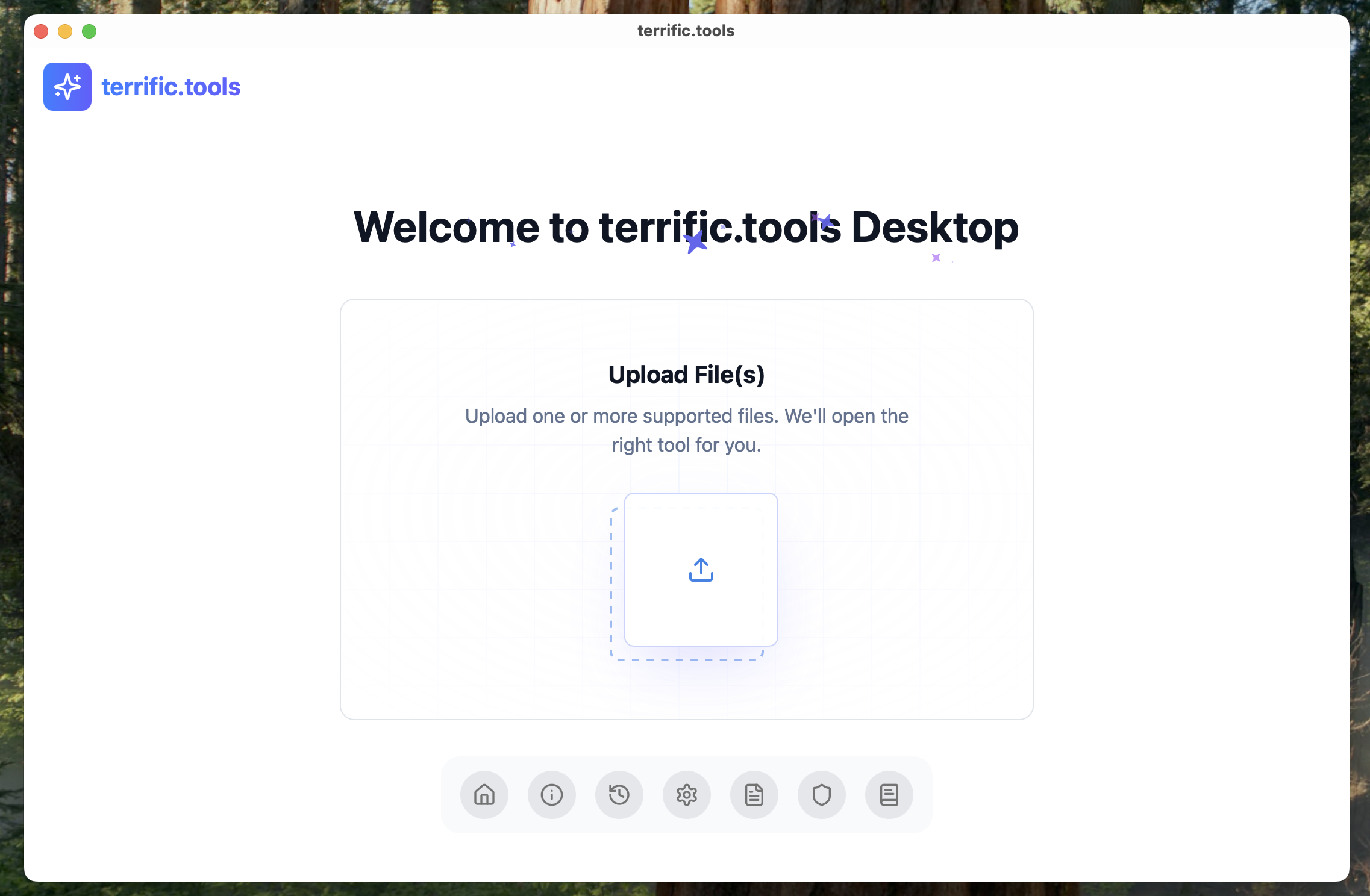 terrific.tools Desktop