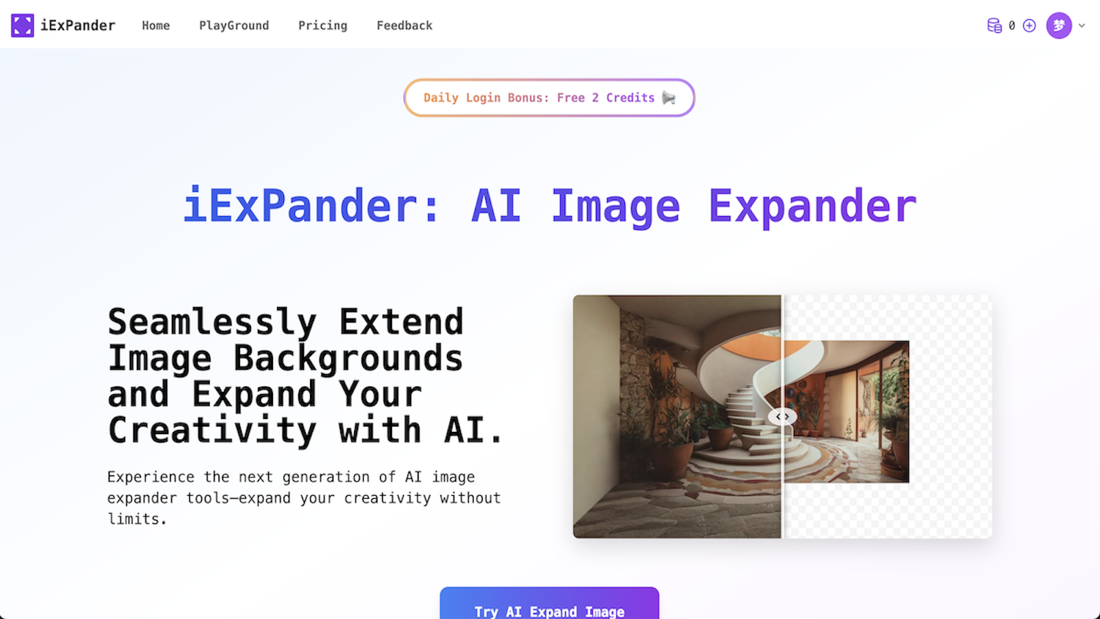 AI Image Expander | iExPander