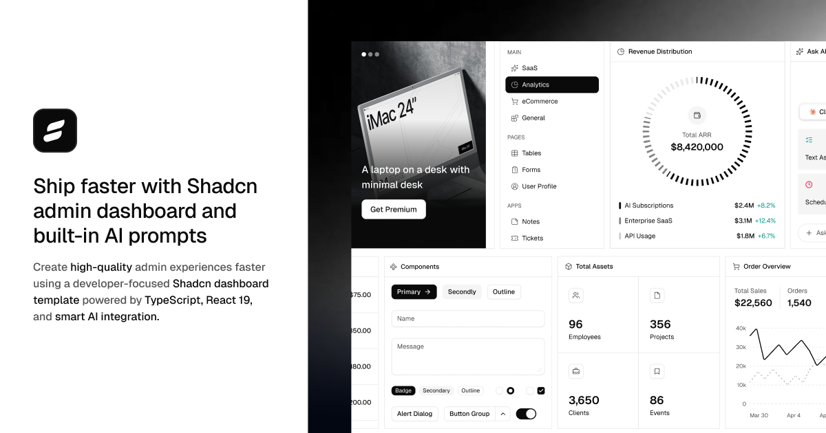 Shadcn Dashboard